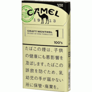 駱駝（CAMEL） CRAFT MENTHOL（薄荷） 1mg 細長桿
